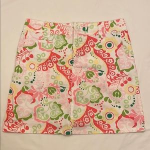 White Stag Skort Floral Print Size 8